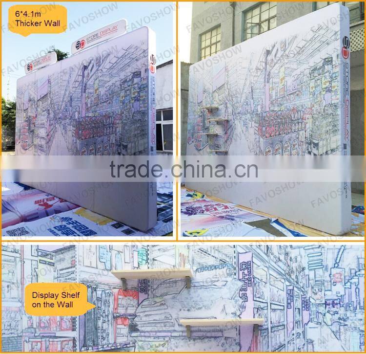 New Style Exhibit Display Stands Pop Up Display, Stable Pop Up Stand, Printed Pop Up Banner