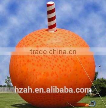 Giant Advertising Inflatable Orange/Inflatable Citrus/ Inflatable Lemon Decoration