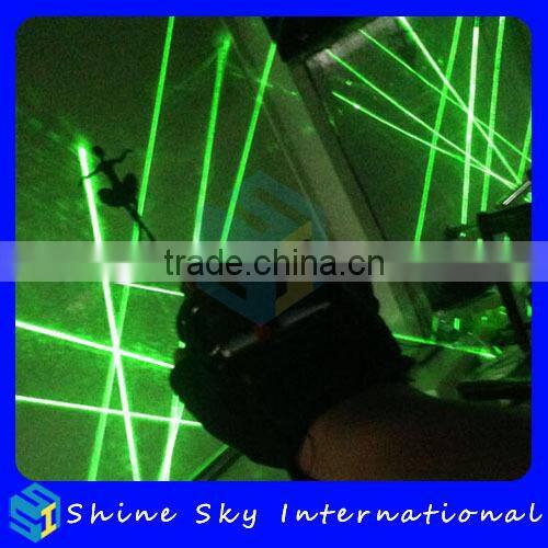 Real Laser Glove For Stage Dancing Half Glove With Battery