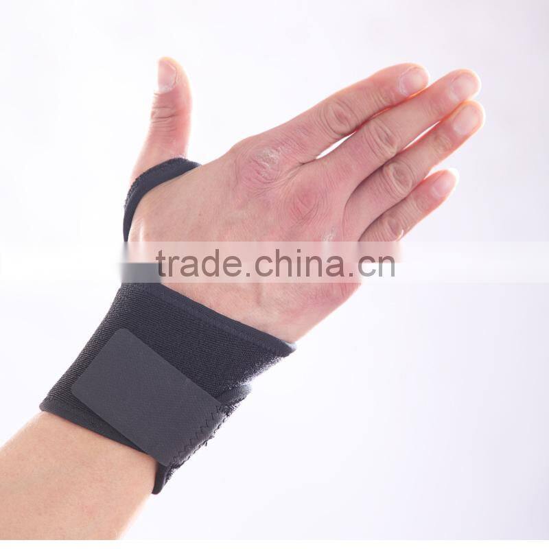 Factory supply neoprene adjustable sport wrist support