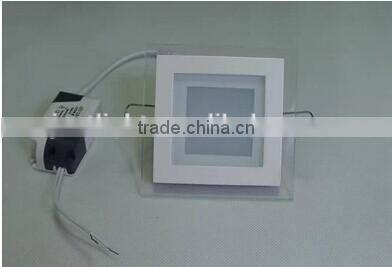 Factory direct supply price hot selling led commercial lighting 6w/12w/18w/24w/30w glass