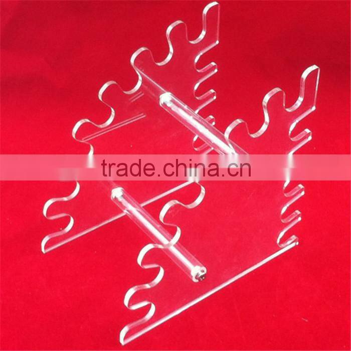 2016 new style acrylic pen display stand for supermarket