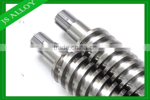 Alloy Spraying screw and barrel /screw and barrel for PP/PVC pipe for plastic product