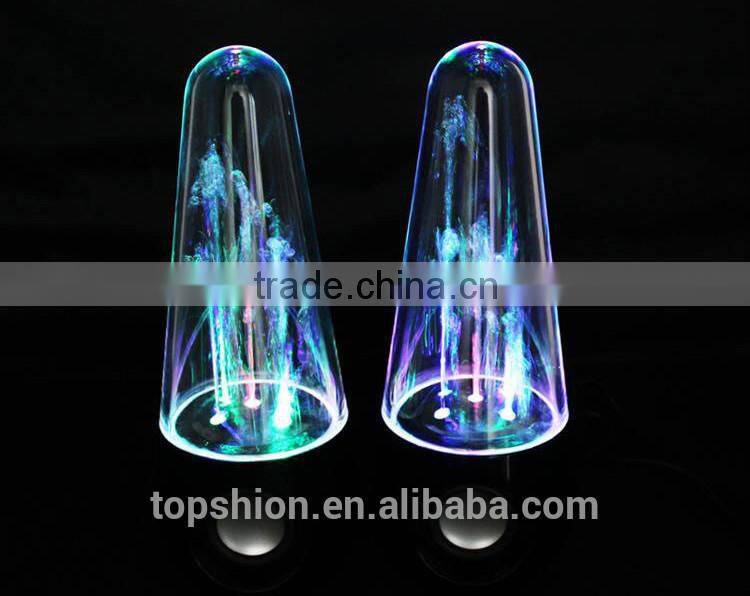 2016 Hot Sale LED Water Fountain Bluetooth Speaker, LED Bluetooth Speaker with Dancing Water