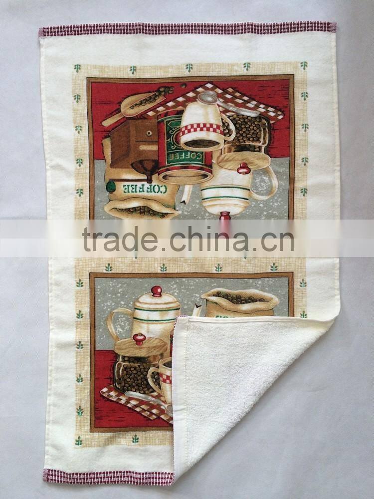 Christmas kitchen towel print cotton tea towel dish towel china supplier kitchen textiles buying in bulk wholesale
