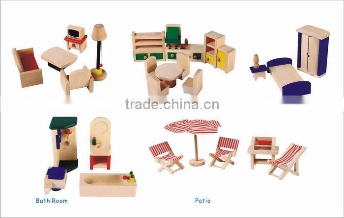 Wooden Toy Wooden Miniature Furniture