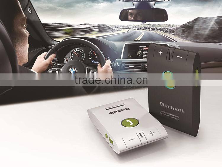 Top sale V4.0 NOISE CANCELLATION CAR KIT BLUETOOTH wireless handsfree