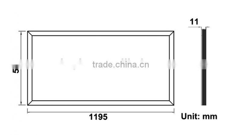 No Dark Area Suspended Ceilling Good Diffuser Plate Led Flat Panel Lighting