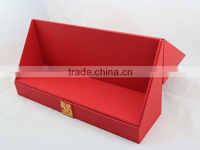 High quality wooden display box for Memorial Cup