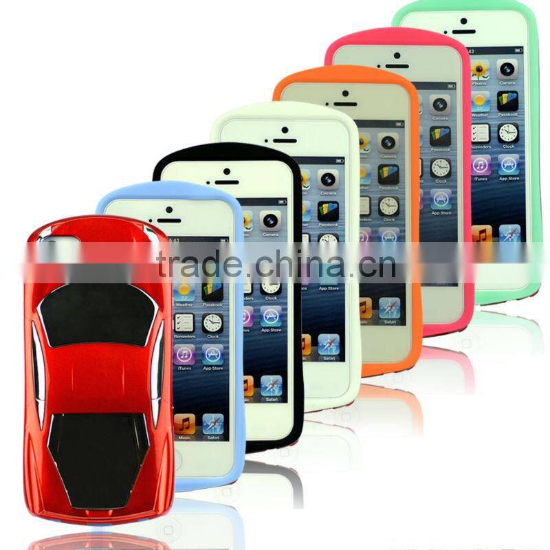 New style racing car hybrid combo phone case accessories for iphone 5