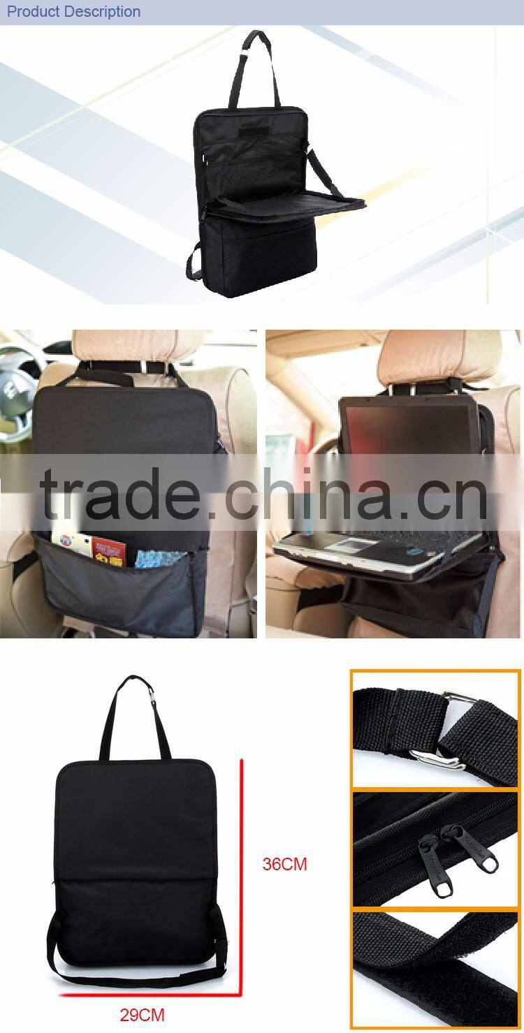 Multi-Pockets Secure Backseat Organizer, Business Travel Laptop Iphone Car Backseat Organizer