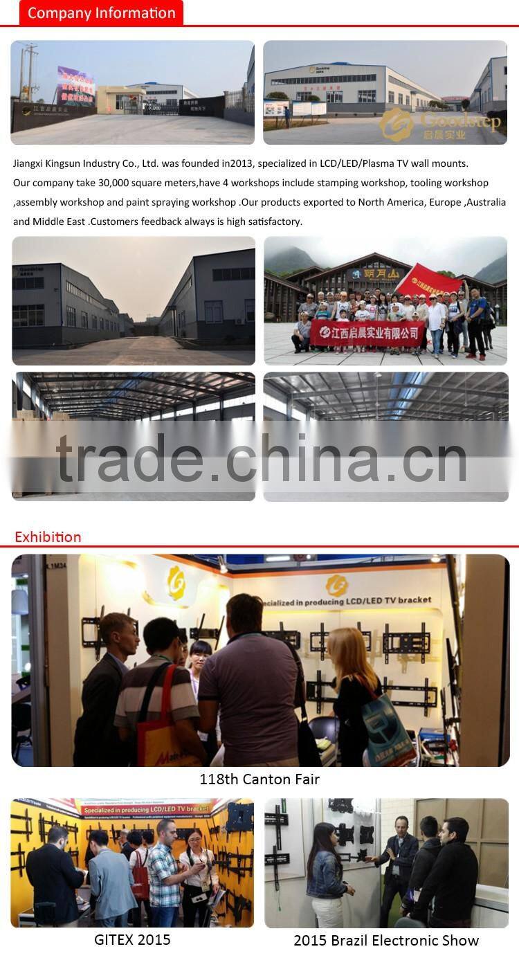 Extendable Articulating Single Arm 180 Degree Swivel LED LCD PLASMA TV Wall Mount with VESA 400*400