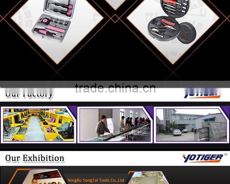 28Pcs 3-Folding Mini Promotion Hand Tool Set with 6-in-1 Hammer