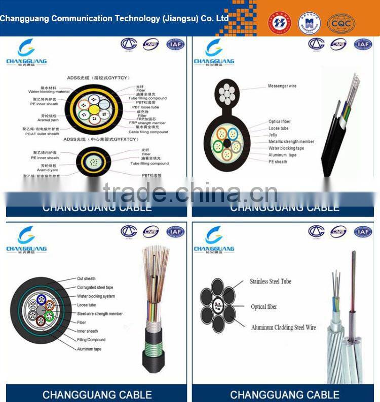 Good mechanical and temperature performance glass yarn ABC-IS drop fiber optic cable