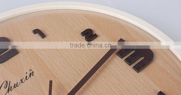 W1201 large iron outdoor wall clock made in China