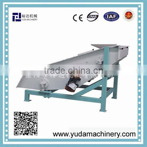 YUDA SFJZ 125*1 vibratory sifter for pellet feed made by changzhou YUDA with CE, ISO, SGS certificates
