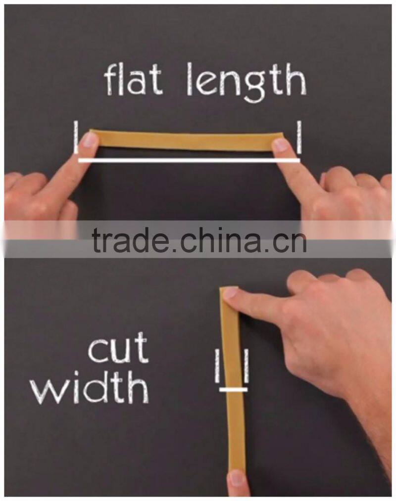 Durable Latex Rubber Band for Stationery, Household and Agricultural from Flexible Gold Supplier