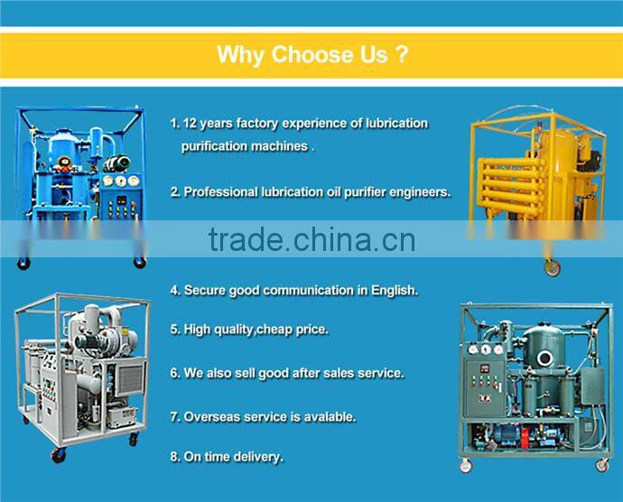 Sino-NSH Transformer Oil Filtration Machine with Trailer
