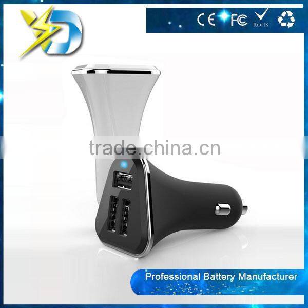 xuandi Duck mouth dual USB car charger 3 port