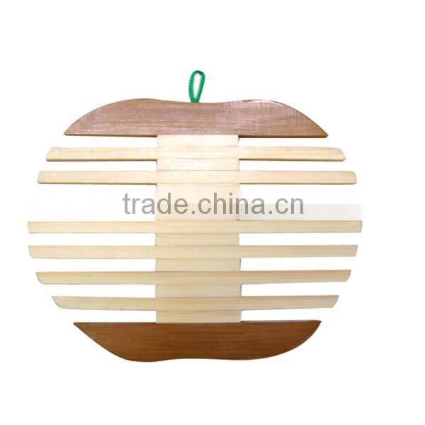 Fish-like Wood Pot Holder For One Dollar Item, Kitchenware