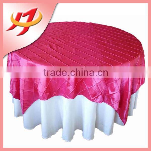 cheap round or square wedding embroidered gold sequin glitter table overlays