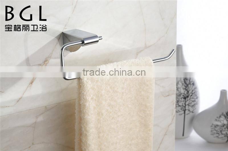 bathrooms with zine alloy chrome finishing towel ring