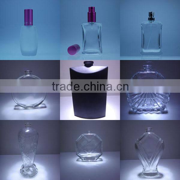 T shirt shaped perfume glass bottle
