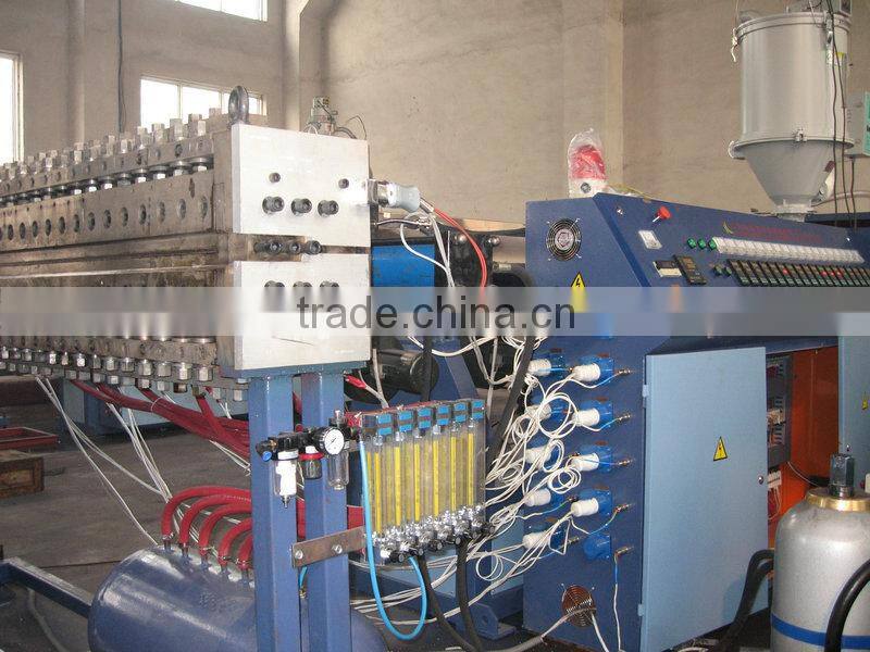 China pp hollow sheet machinery