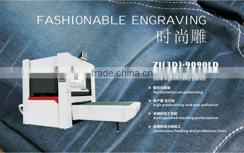 Laser Machine for Jeans Processing,Fading,Sand Blasting,Marking