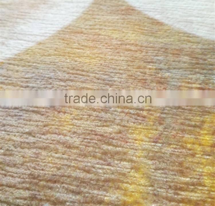 jet printing chenille carpets for hotels