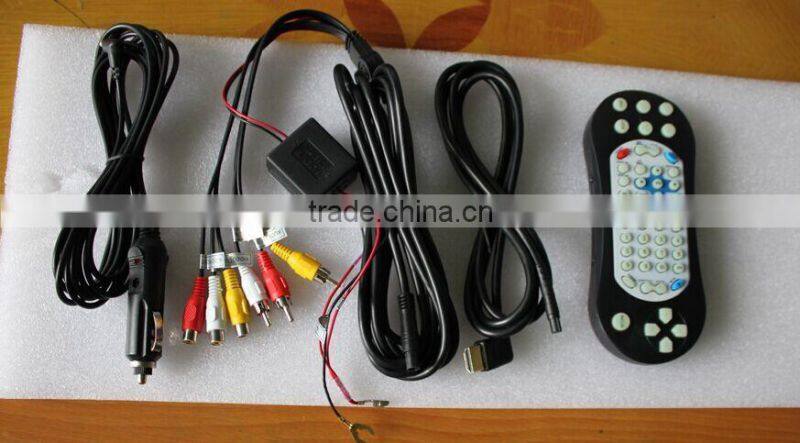 New 7 inch car headrest mount portable dvd player