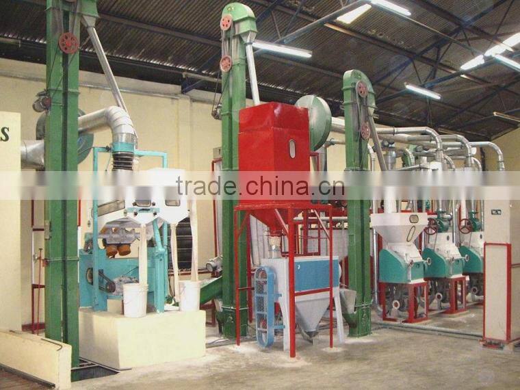 High quality small corn flour machine/corn flour milling machine for sale
