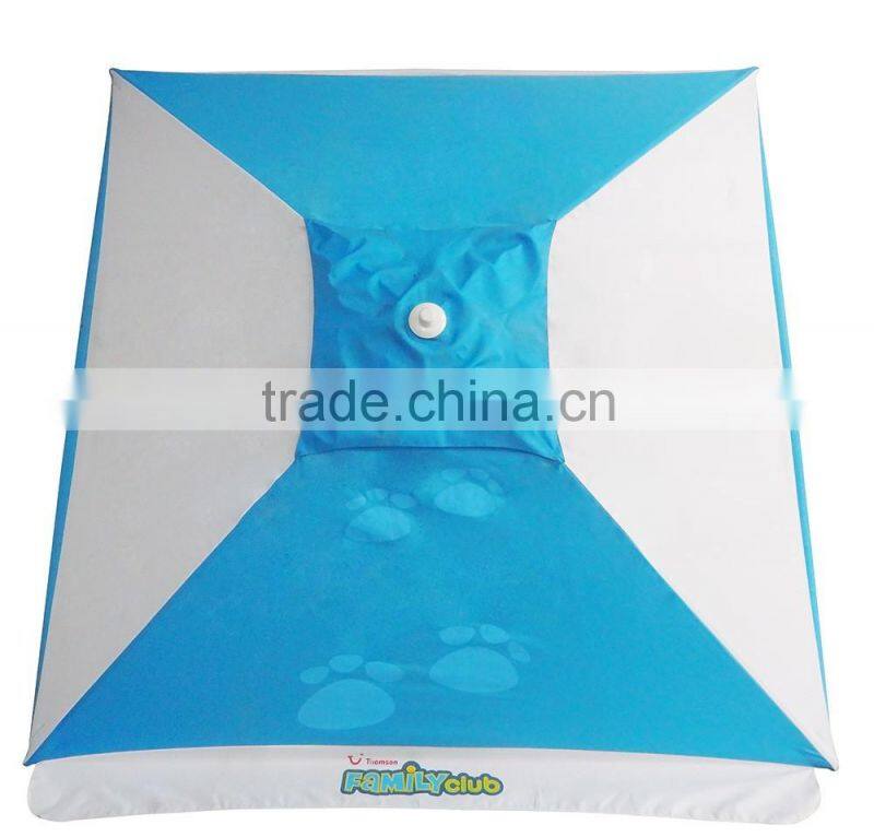 2.5x2.5m big factory price square umbrella