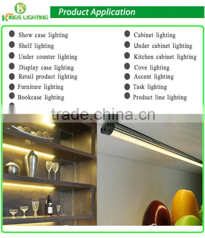 2014 new and fashion aluminum cabinet led cabinet light with connector CE/RoHS