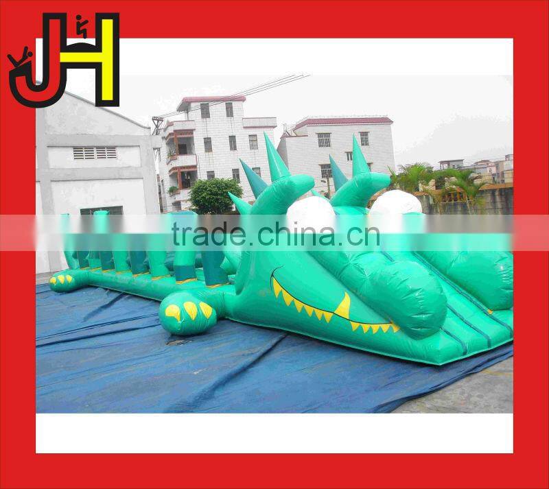 PVC Tarpaulin Floating Inflatable Water Obstacle Course for Water Park