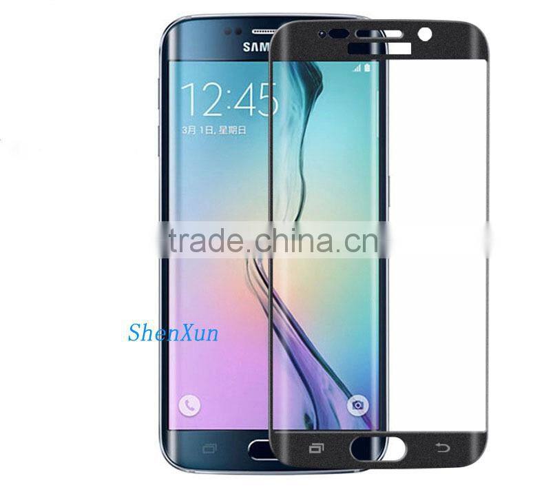 3d tempered glass screen protector for S6 edge