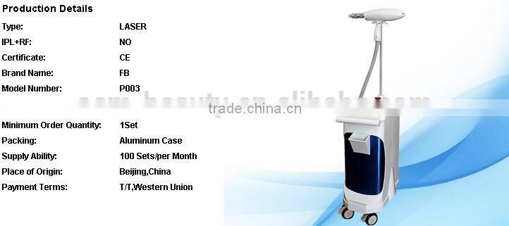 Professional nd yag long pulse laser machine hair removal