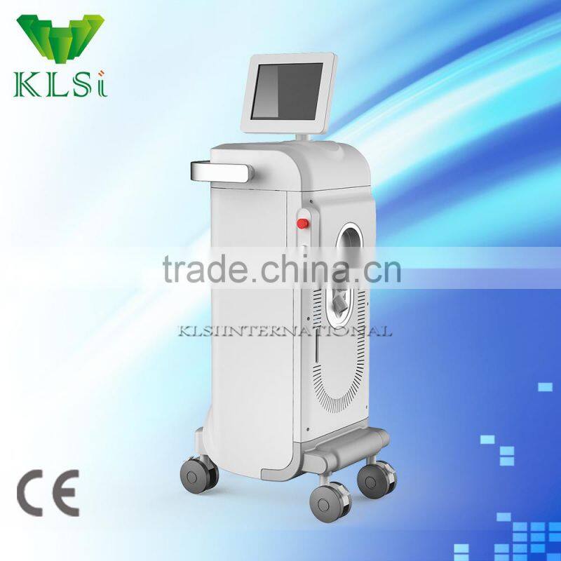 New Pain Free High Power KLSI 2015 medical diode laser hair removal machine vertical permanent