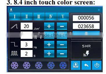 latest professional ipl laser shr hair removal machine with low price