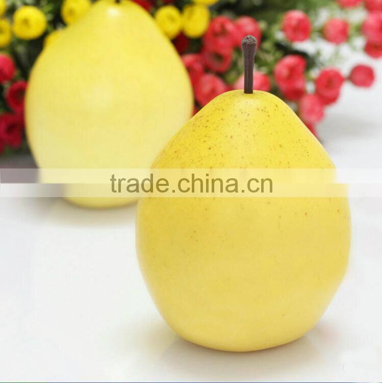 Decorative wholesale artificial fruit fake pineapple /Custom styrofoam fake pineapple for home deco