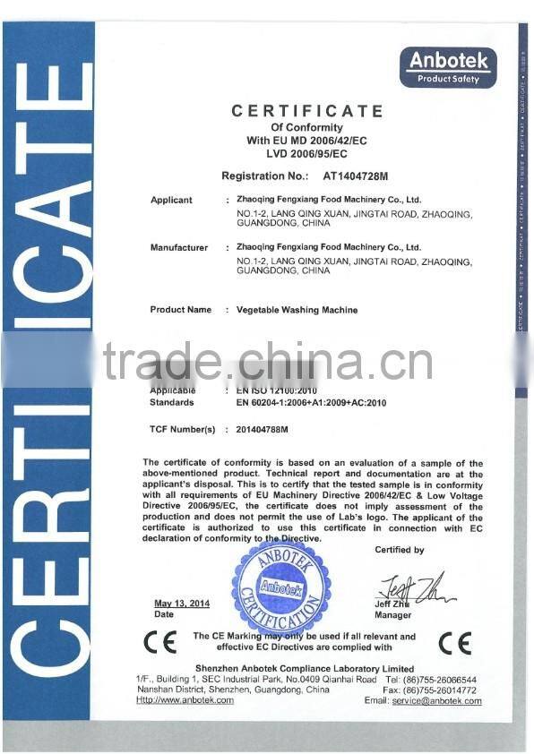 Domestic Horizontal Crown Low Voltage Vegetable Washing Machine