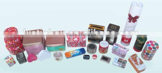 Cookie Use and Metal Material suitcase shaped metal tin lunch box with lock