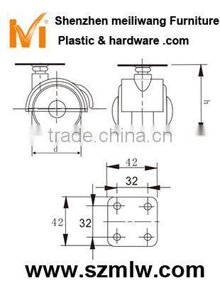 1001 furniture castors