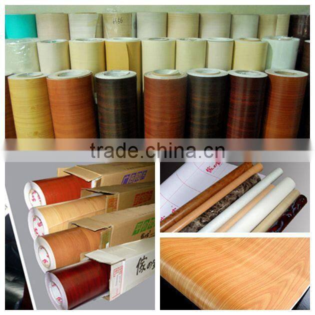 high gloss PVC wood grain film