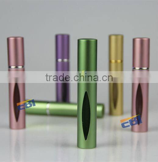 10ml Empty glass aluminum roll on bottles