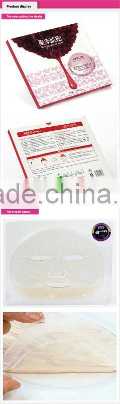 Nourishing red wine collagen face mask/collagen facial mask , make up/cosmetics/skin care /beauty product