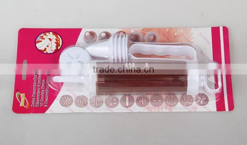 2016 NEW hot sale wholesale Piping Rob Suit Plastic Cake Decorating Tips Pen for Fondant Icing for make cake