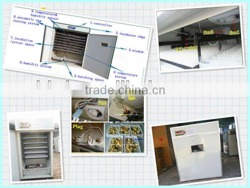 98% Hatching Rate industrial automatic love birds egg incubator YZITE-24