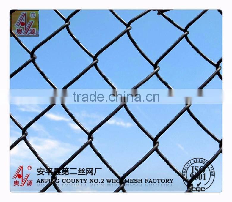 Diamond wire fence ,hot dipped galvanized chain link fence ,chain link fence prices