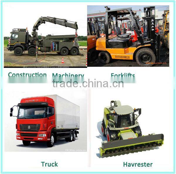 Universal seat armrests with suspension black color